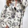 Camisa estampada flores