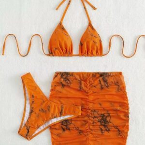 Conjunto 3 piezas - bikini y pareo